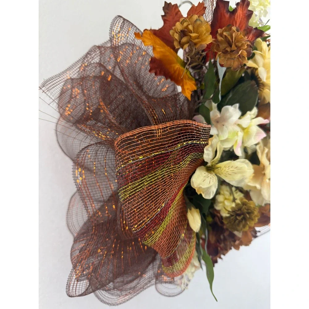 Handmade autumn floral